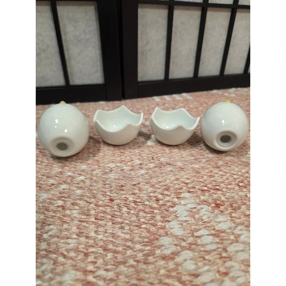 Vintage Ron Gordon Designs Farmcore Chicks In Eggs‎ Salt And Pepper Shakers